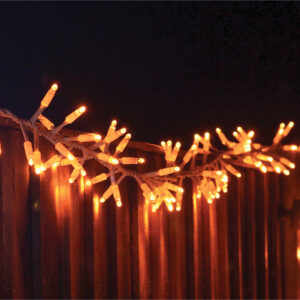 Eagle Connect Copper Gold Cluster Lights White Rubber