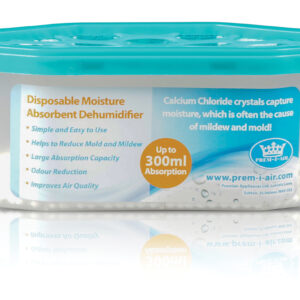 Prem-I-Air Disposable Moisture Absorbent Dehumidifier 300ml
