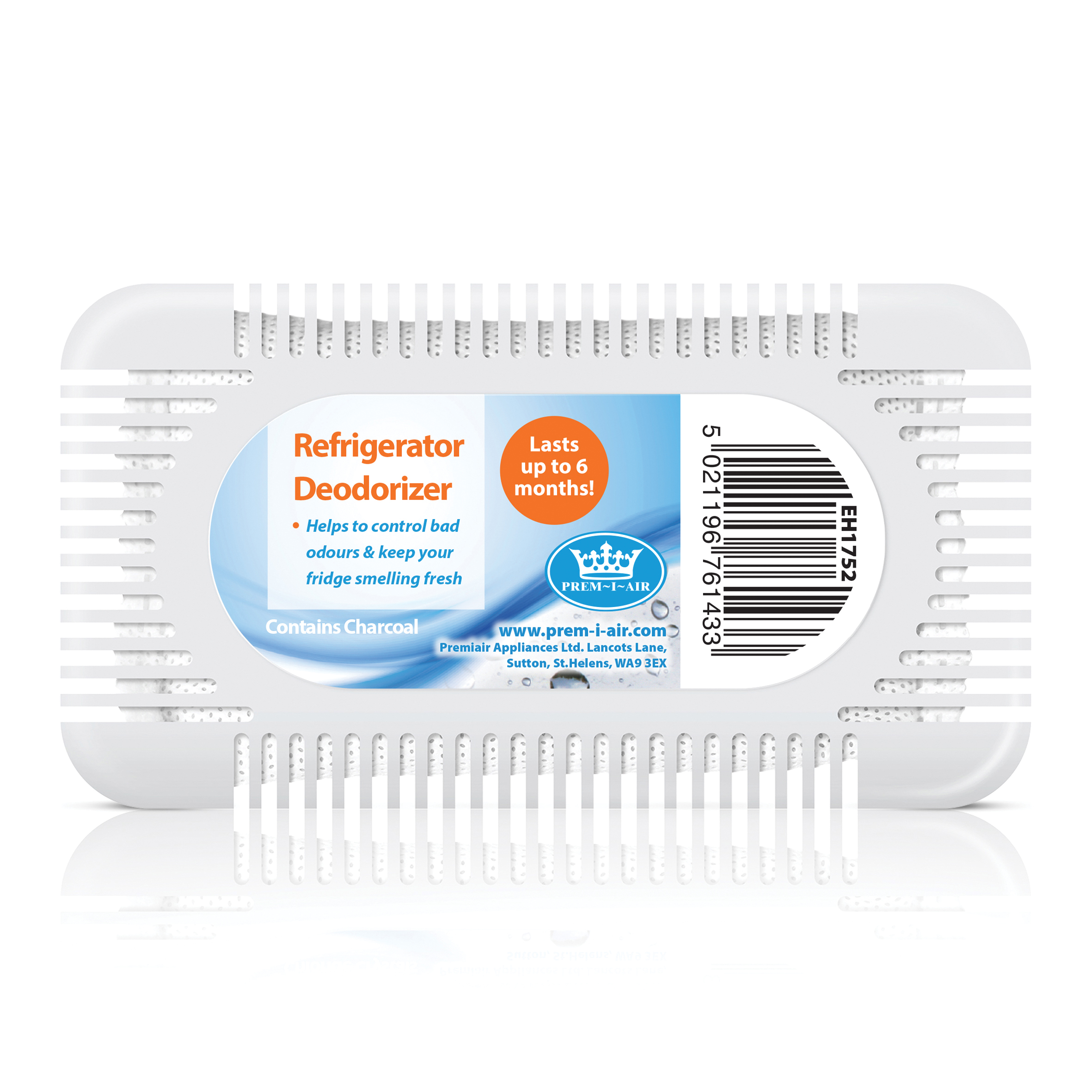 Prem-I-Air Disposable Fridge Deodoriser Dehumidifier 400ml