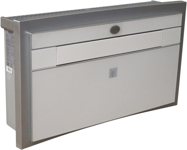 High Performance Twin Duct 9000 BTU Per Hour Wall Mounted Air Conditioner with Heat Pump