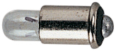 Clear 1.2 V 300 mA Midget Flange Bulb