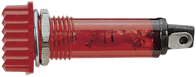 Red 230 V Plastic Neon Indicator