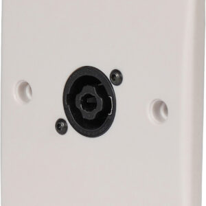 Wall Plate With 1 x Neutrik Speakon (NL4MP) Speaker Connector