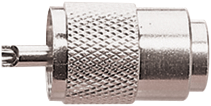 UHF Male Plug with Built-In Reducer with Internal Diameter 5.2 mm