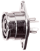 5 Pin 240 Degree Locking DIN Chassis Socket