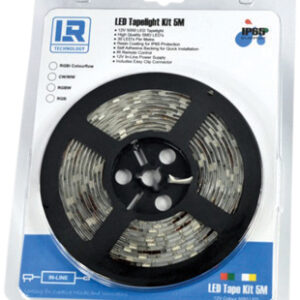Tape Light 12V 150 LED 5M With PSU IP65 Cool White/Warm White