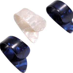 Set of 3 Celluloid Guitar Thumb Picks