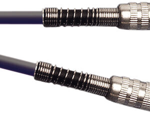 SoundLAB Mono Standard Guitar Lead With Heavy Duty Metal Jacks and Cable Protectors 6m