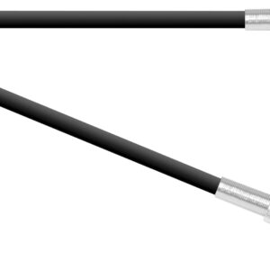 Standard 6.35 mm Jack Plug to 6.35 mm Jack Plug Speaker Leads With Metal Jacks and 2x 0.75mm Cable