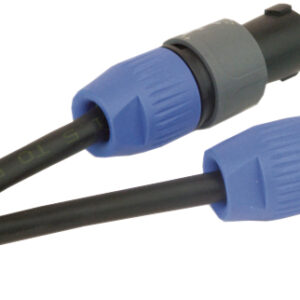 Professional 2 Pole Speakon Plug to 2 Pole Speakon Plug Lead 2 x 1.5mm Highflex Cable