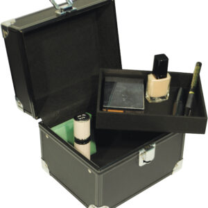 Electrovision Compact Black Aluminium Cosmetics Case
