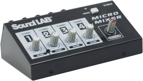 Soundlab 4 Channel Mono Mixer