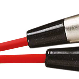 Standard 3 Pin XLR Line Socket to 3 Pin XLR Line Plug Screened Lead 1m