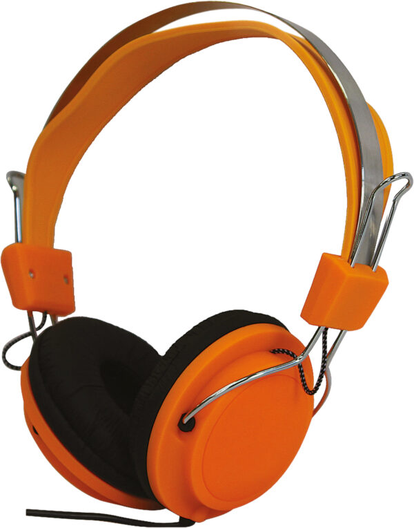 Street Style Coloured Digital Stereo Headphones