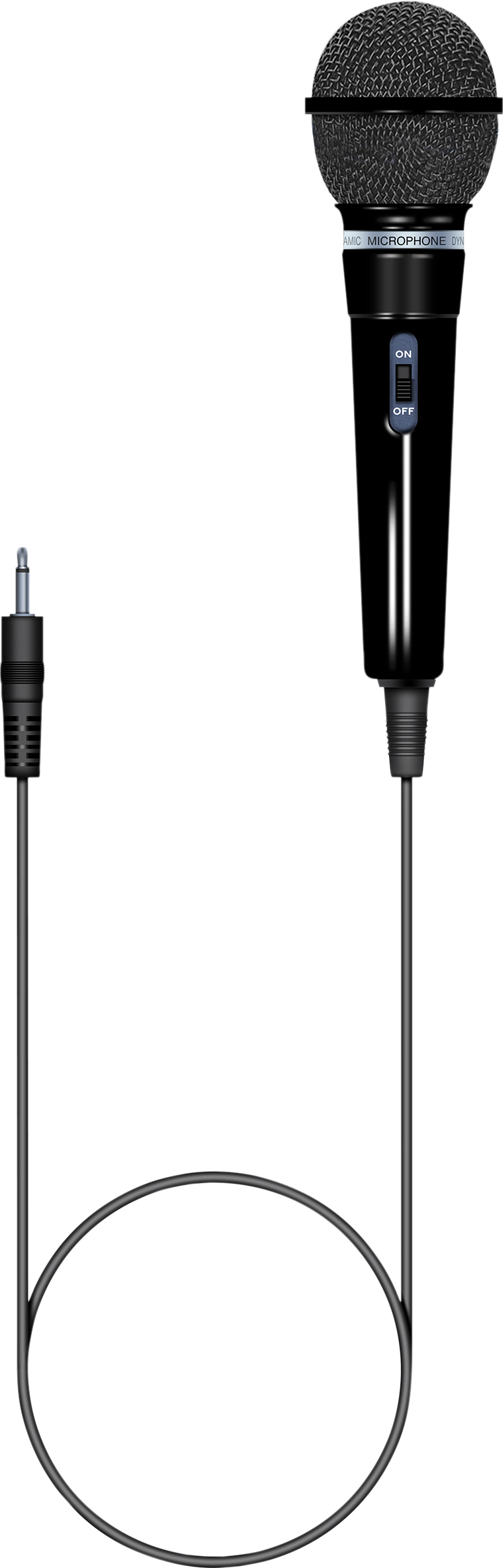 Soundlab Dynamic Karaoke Microphone With Fixed 3m 3.5mm Jack Lead