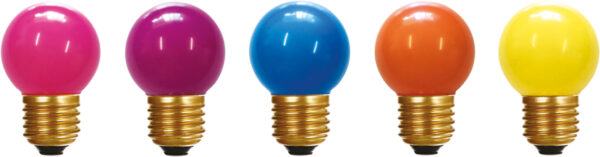 Girard Sudron Coloured Golf ball Kit x 5 LED 1W E27