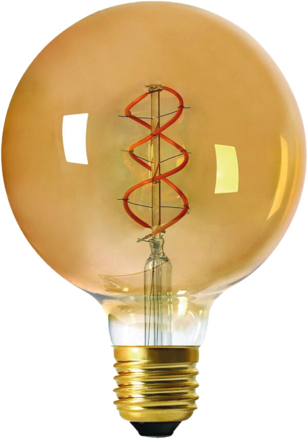 Girard Sudron LED Filament Globe Bulb Twisted G125 (4W/5W) E27