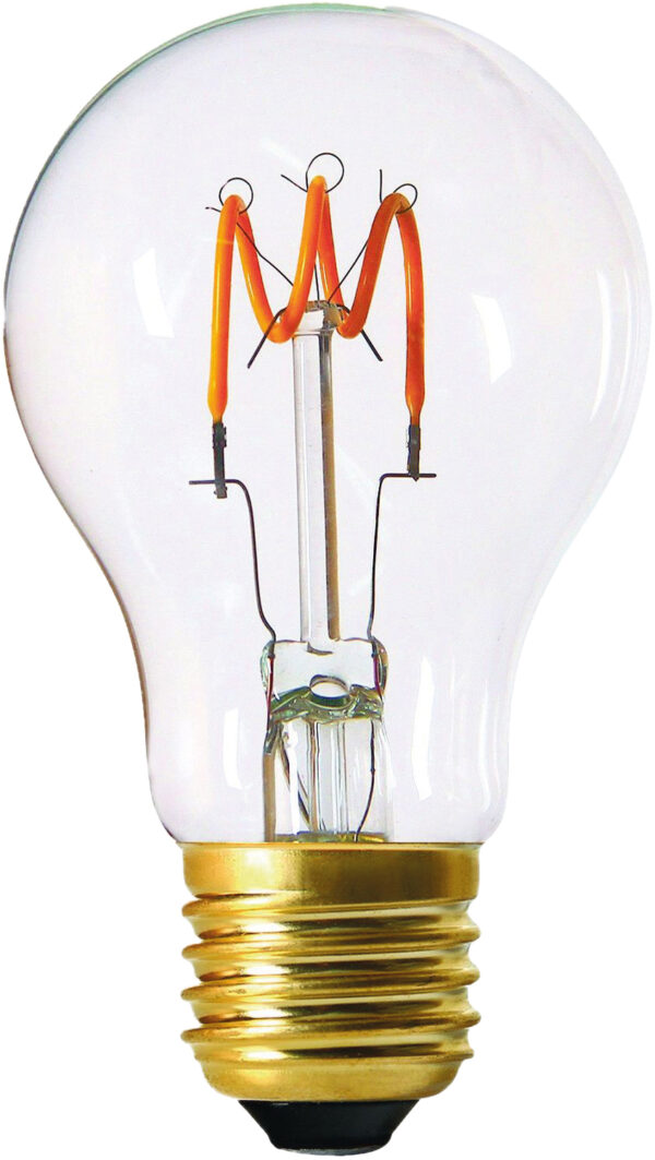 Girard Sudron LED Filament Standard Bulb 3 Loops A60 (3W) E27