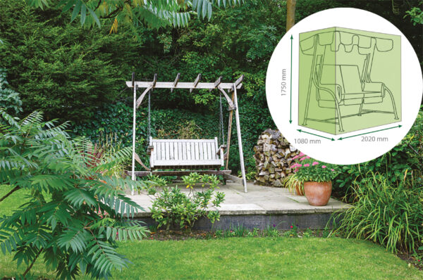 St Helens Home and Garden Water Resistant 2 Seater Swing Bench Cover
