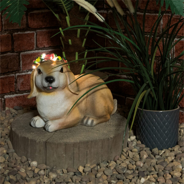 St Helens Home and Garden Solar Rabbit Ornament