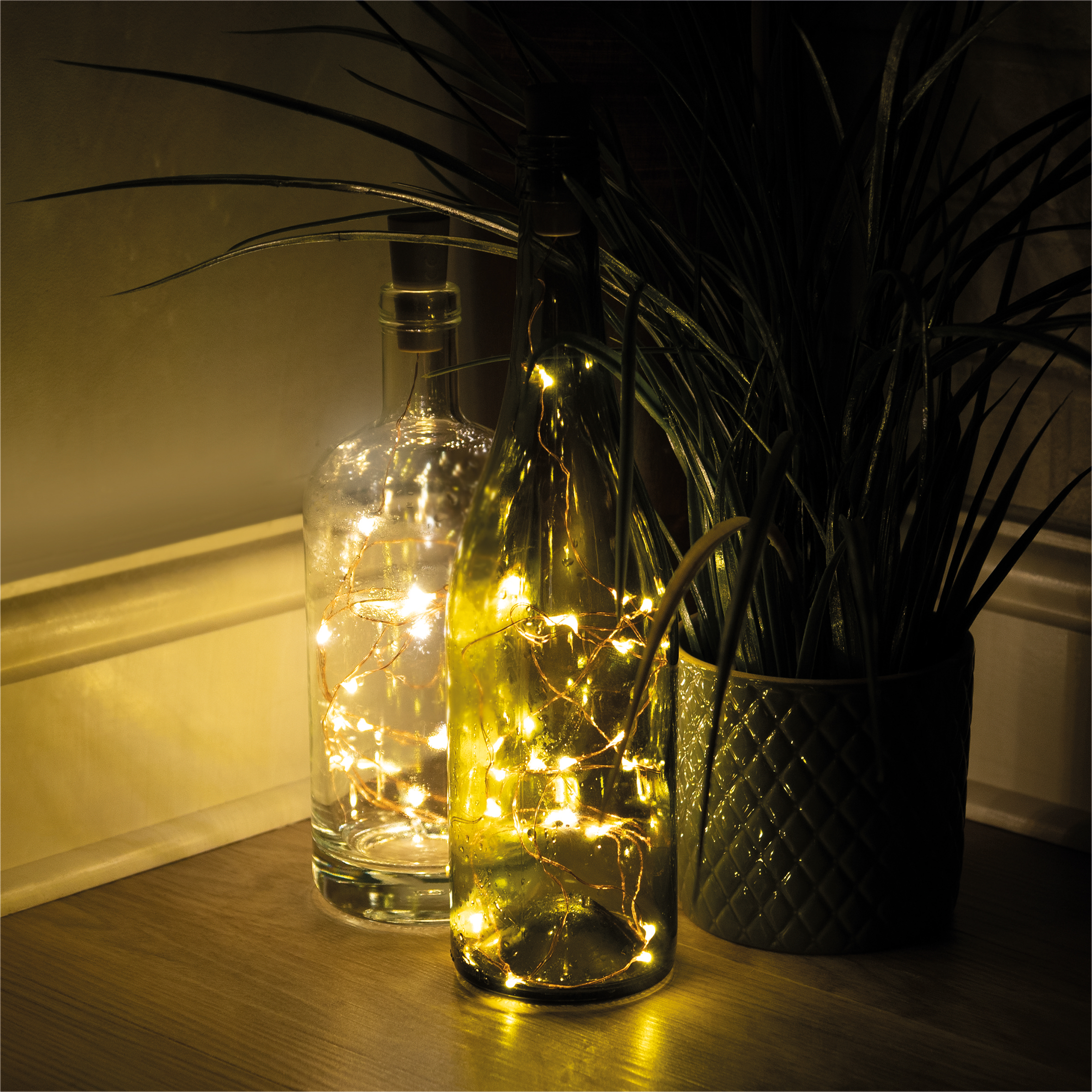 St Helens Home and Garden Bottle Cork Stopper String Light