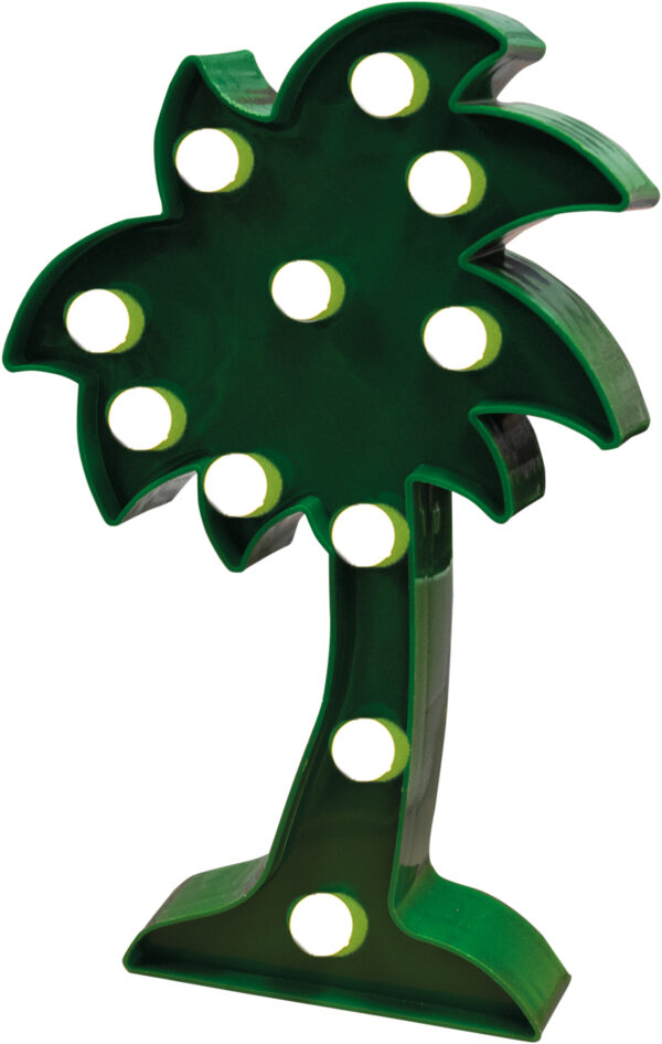 St Helens Home and Garden Palm Tree LED Standing Light