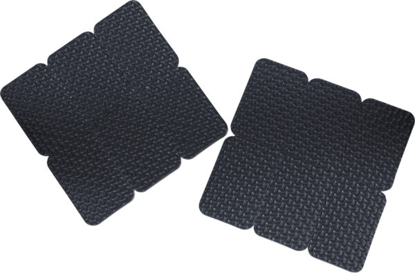 St Helens Home and Garden Self Adhesive Rubber Anti Vibration and Scratch Pads 44x30mm Pack of 12