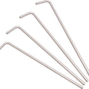 St Helens Home and Garden Pack of 4 L Shaped Tent Pegs