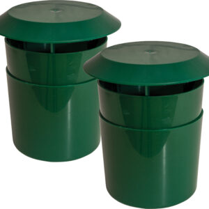 St Helens Home and Garden Slug and Snail Traps Beer Traps - Pack of 2