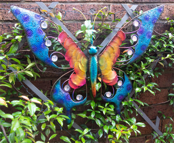 St Helens Home and Garden Metal Butterfly Garden Wall Ornament