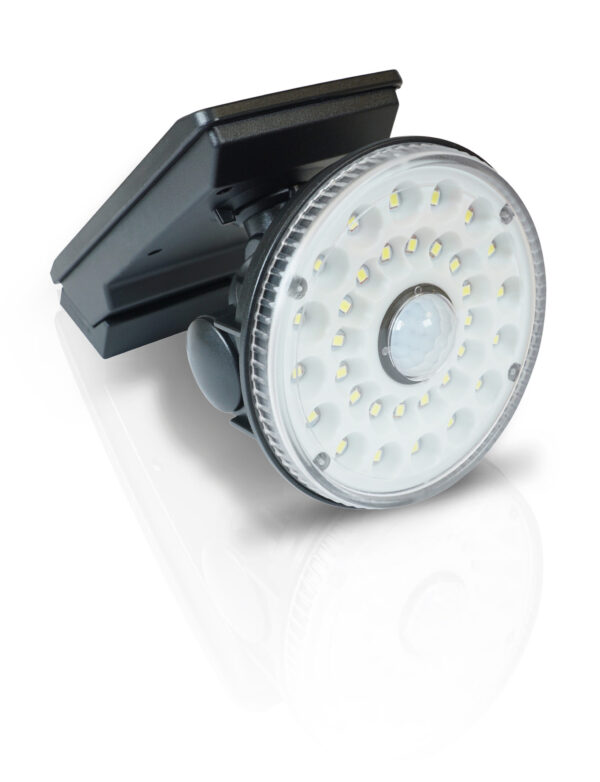 St Helens Home and Garden LED Solar Security Wall Lamp With Movement Sensor