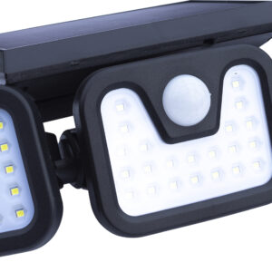 St Helens Home and Garden Solar Powered Motion Sensor Wall Security Light 400 Lumens