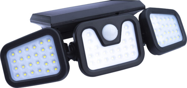 St Helens Home and Garden Solar Powered Motion Sensor Wall Security Light 400 Lumens