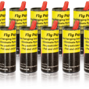 St Helens Home and Garden Fly Paper - Pack of 10
