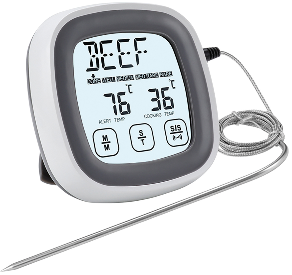 St Helens Home and Garden Digital Meat BBQ Thermometer