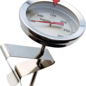 St Helens Home and Garden Cooking Oil and Liquid Sugar Thermometer Probe With Clip