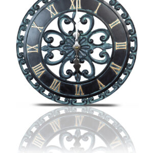 Vintage Open Face Outdoor/Indoor Wall Clock