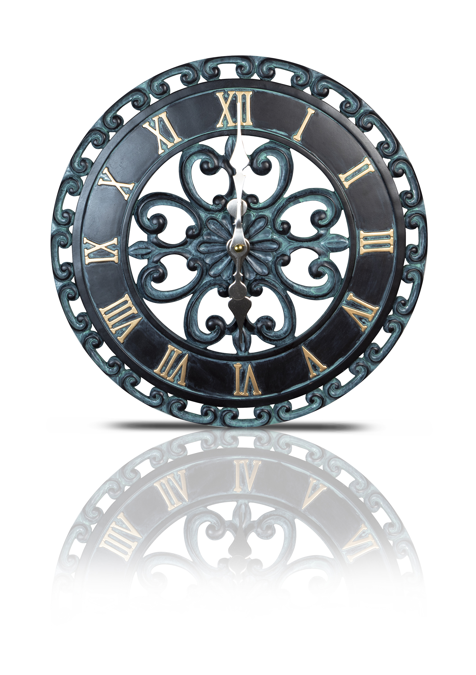 Vintage Open Face Outdoor/Indoor Wall Clock