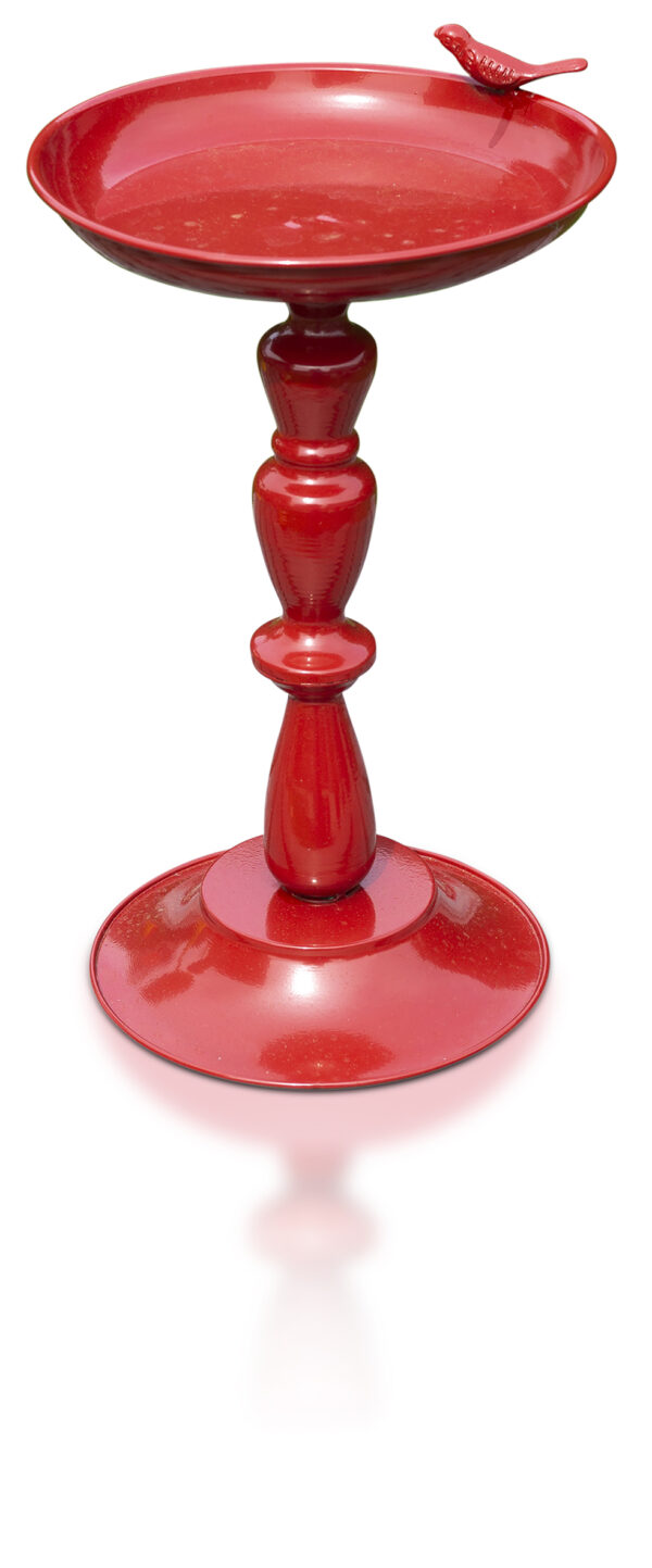 St Helens Home and Garden Ornamental Free Standing, Weather Resistant, Pedestal Style, Easy Assemble Bird Bath