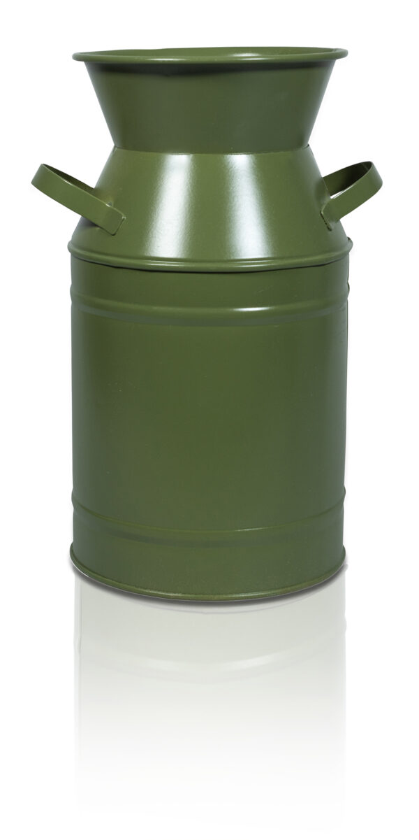 St Helens Home and Garden Vintage Metal Milk Churn Planter