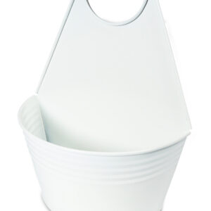 St Helens Home and Garden Vintage Metal Wall Planter With Handle