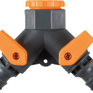 Garden Hose 2 Way Tap Adaptor