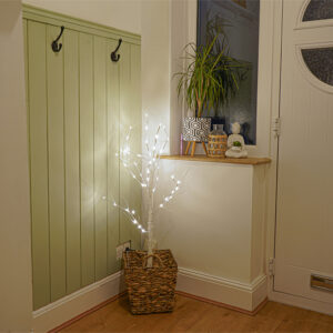St Helens Home & Garden Indoor/Outdoor LED Birch Tree