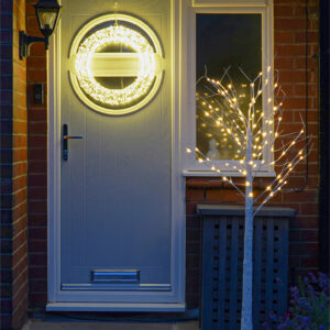 St Helens Home & Garden Indoor/Outdoor LED Birch Tree