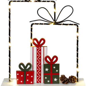Xmas Haus Wired LED Present Festive Display