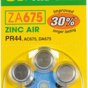 GP Batteries Air Hearing Aid Battery (Pack of 6)