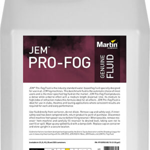 JEM Pro Fog /Smoke Fluid 5 Litre Bottle