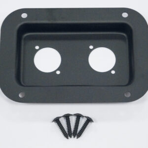 Connector dish for Neutrik D socket with fixing screws
