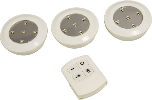Eagle Pack of 3 LED Push Lights