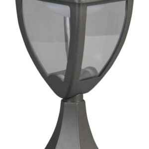 Luxform Lighting Luxembourg Post Light in Anthracite